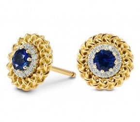 Leibish-Sapphire-earrings