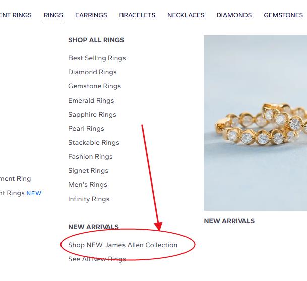 james allen rings