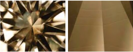 surface graining of diamond