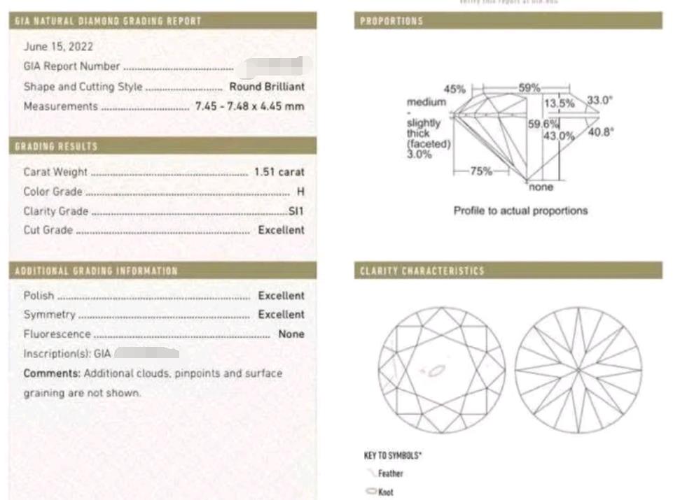 Blue Nile Diamond Review: Can You Pick a 1.51ct SI1 Stone With a Table Knot?